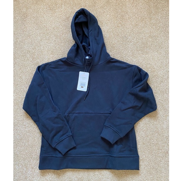 Fabletics black Fallon hoodie oversized XS NWT!! - Picture 2 of 4